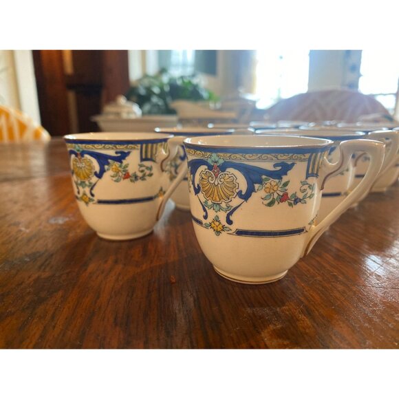 Beautiful Vintage 129-piece Royal Worcester Lille Set (c. 1920s) - Picture 11 of 16